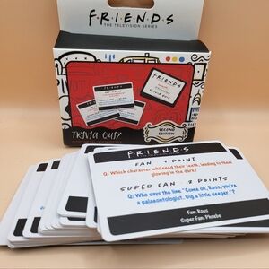 Friends Trivia Cards Game